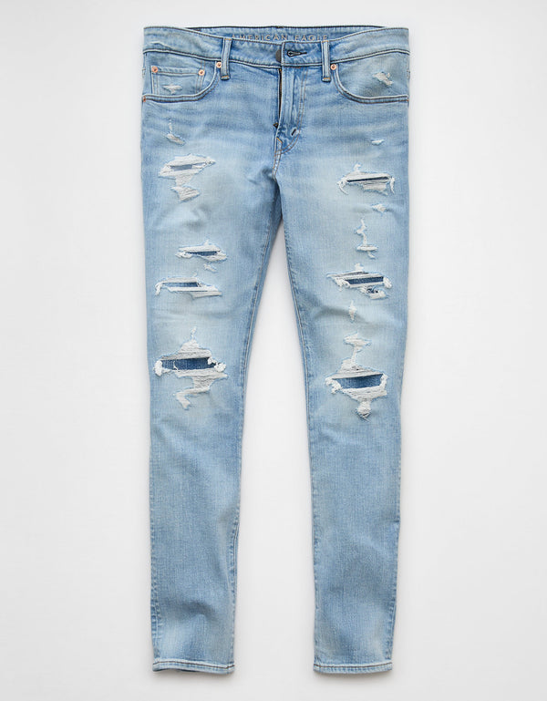 Jean Skinny con Parches Ae - Generico