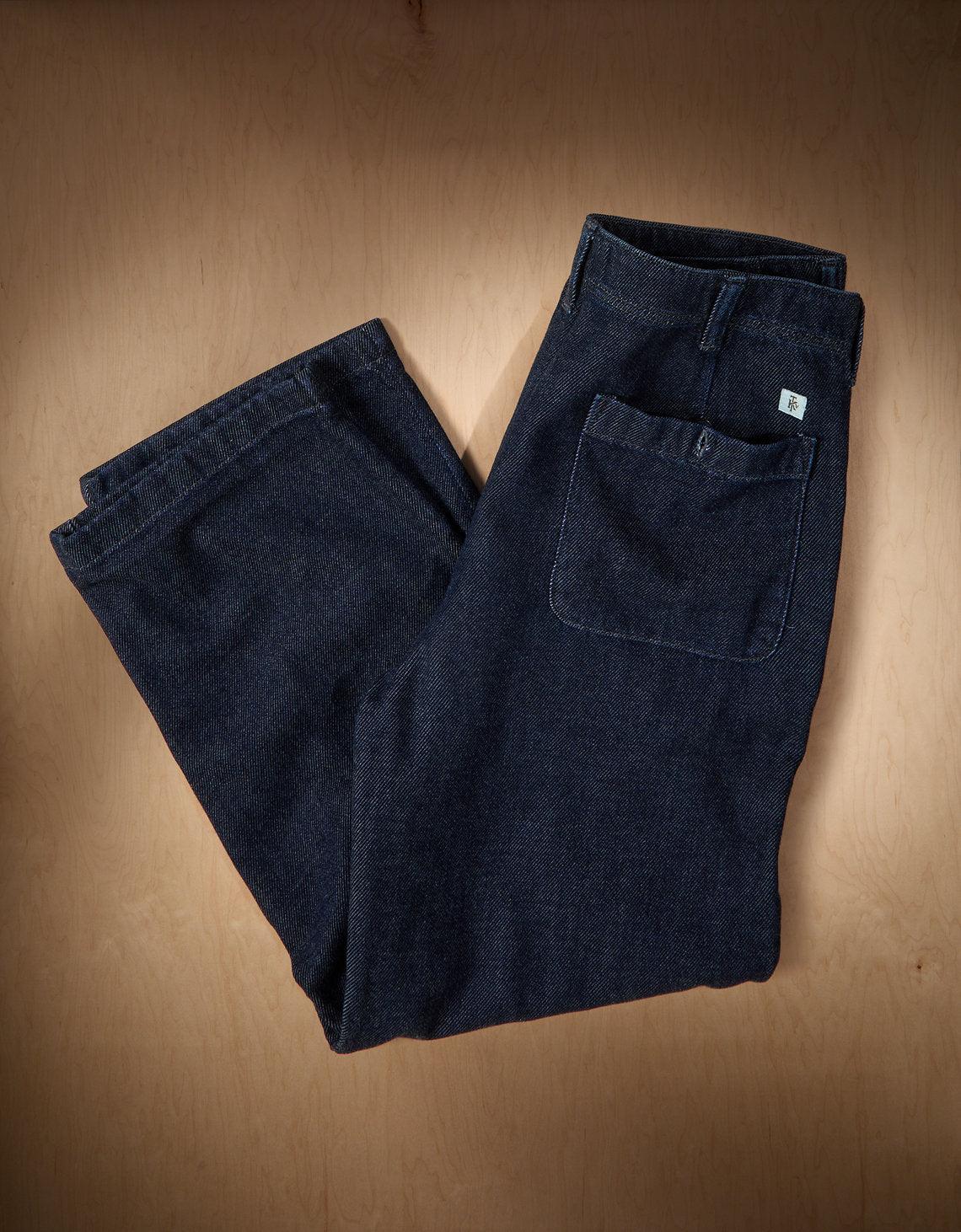 Ae x Tru Kolors Pantalón en Denim Chenille - Azul 0122_7384_410_d1