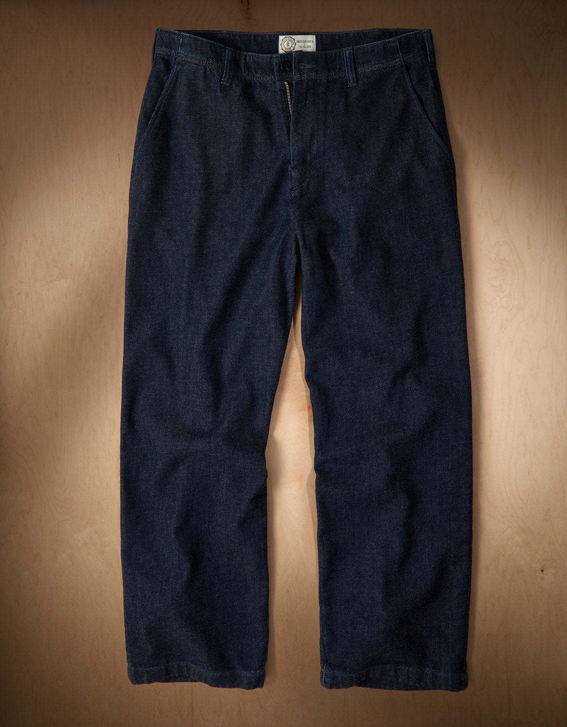 Ae x Tru Kolors Pantalón en Denim Chenille - Azul 0122_7384_410_f