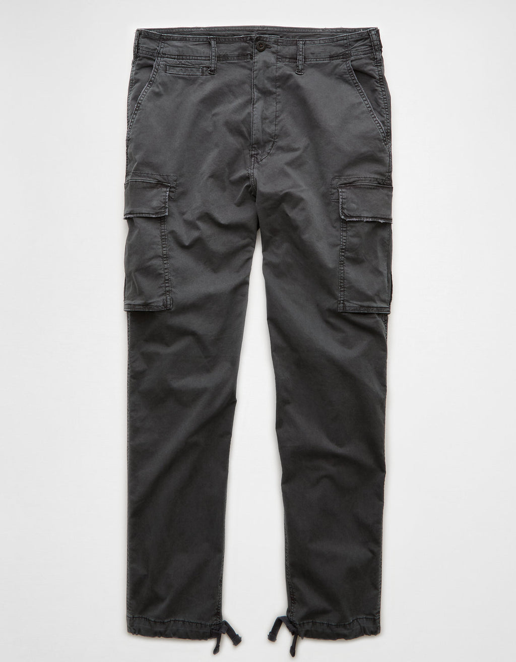 Pantalón Tipo Cargo Lived-In Ae - Gris 0123_4882_040_f