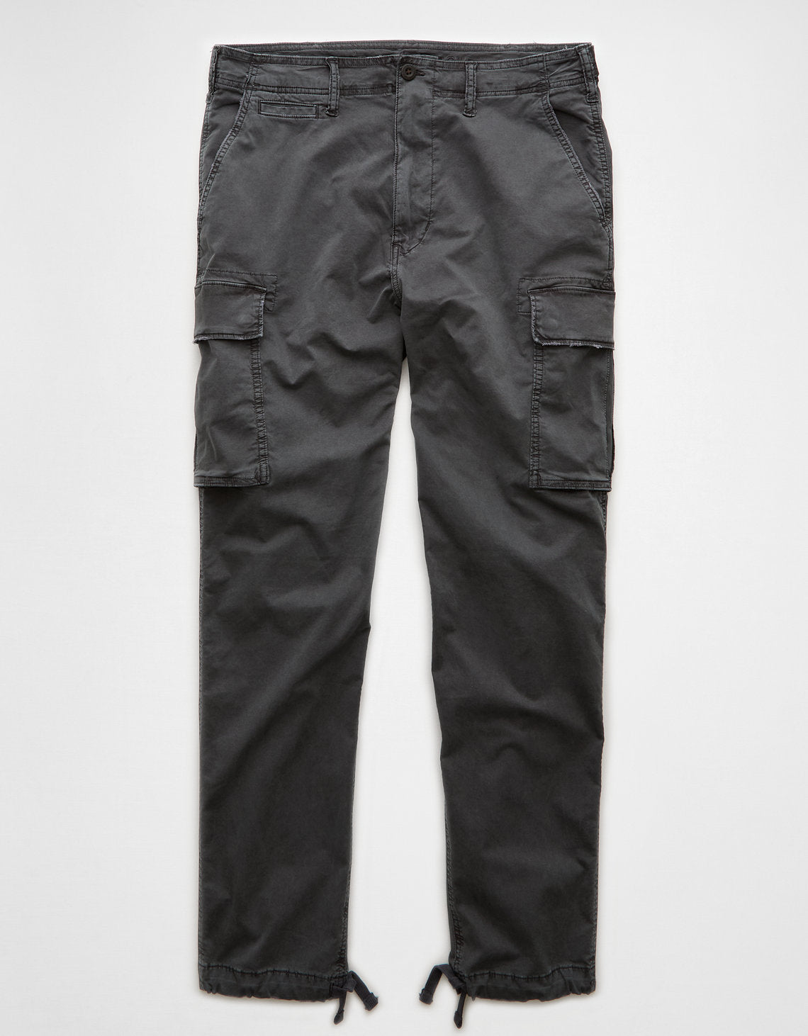 Pantalón Tipo Cargo Lived-In Ae - Gris 0123_4882_040_f