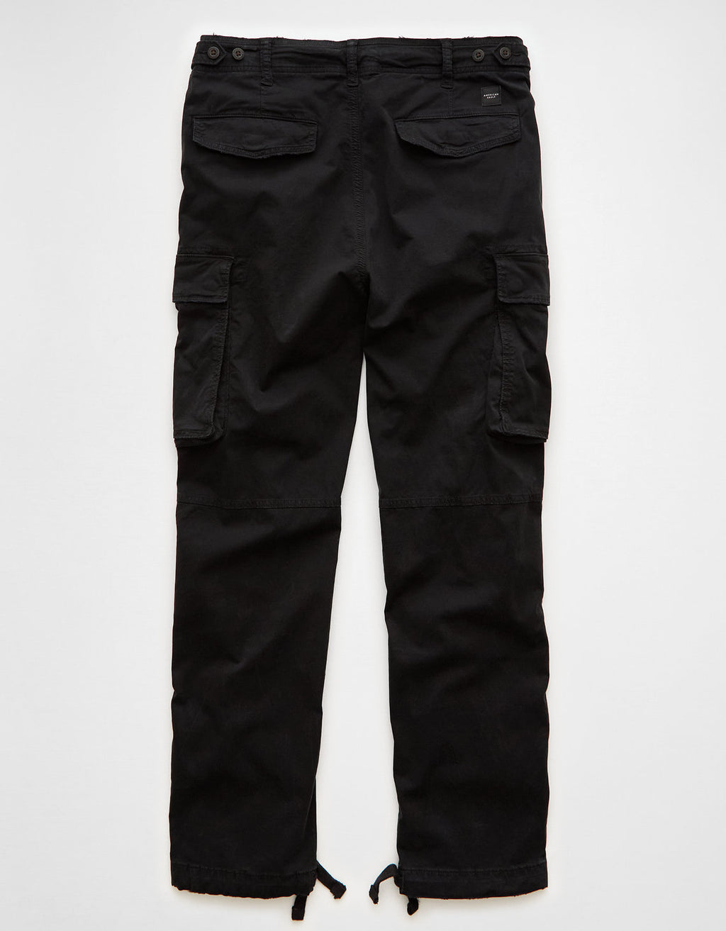 Pantalón Tipo Cargo Lived-In Ae - Negro 0123_4882_064_b