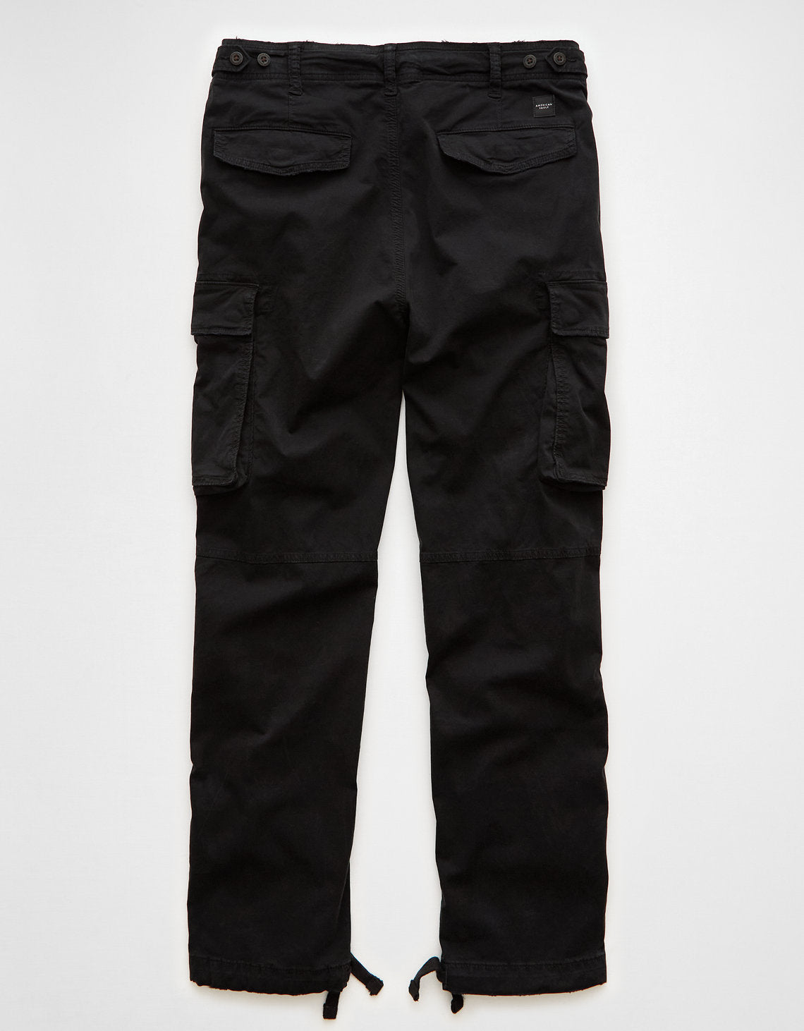 Pantalón Tipo Cargo Lived-In Ae - Negro 0123_4882_064_b