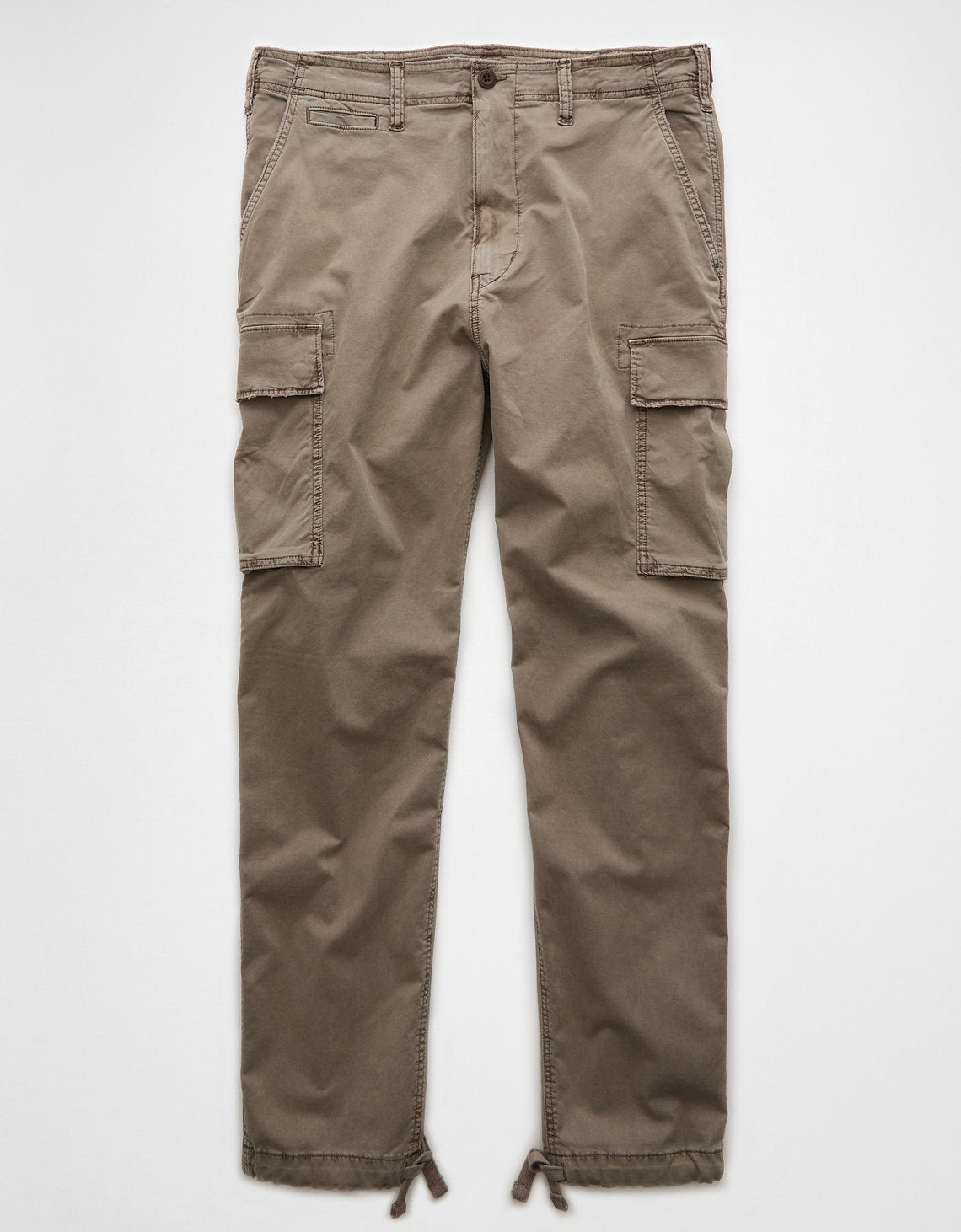 Pantalón Tipo Cargo Lived-In Ae - Caqui 0123_4882_219_f
