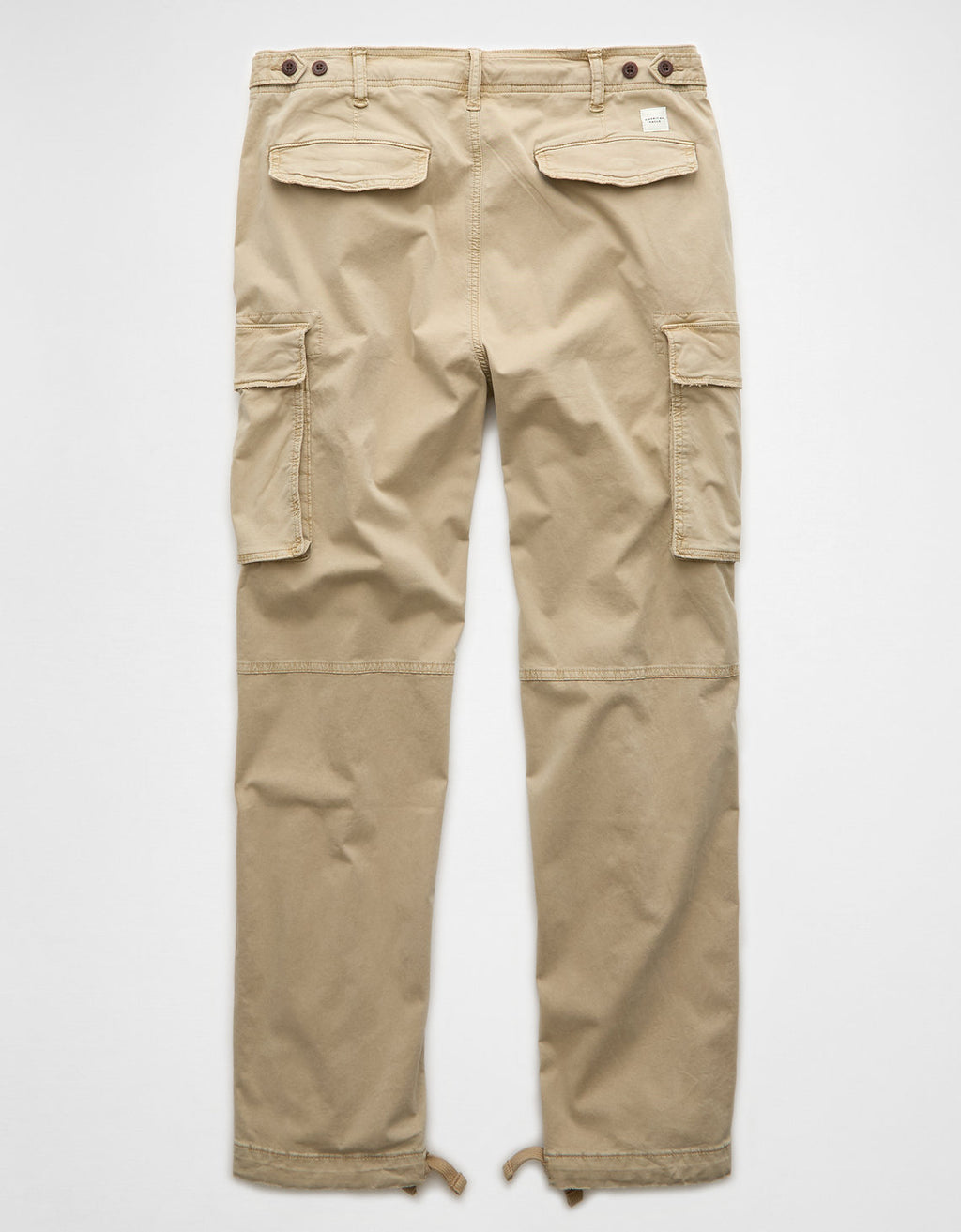 Pantalón Tipo Cargo Lived-In Ae - Caqui 0123_4882_281_b