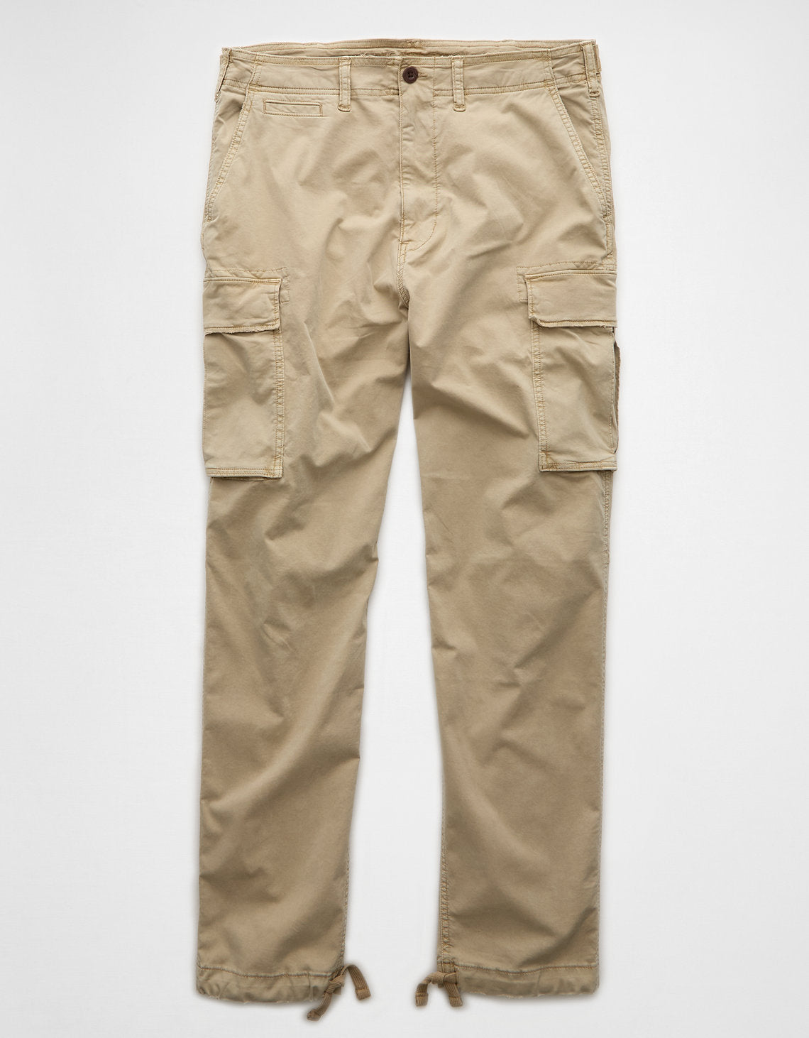 Pantalón Tipo Cargo Lived-In Ae - Caqui 0123_4882_281_f