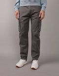 Pantalón Cargo Lived-In Ae - Gris 0123_5034_040_of