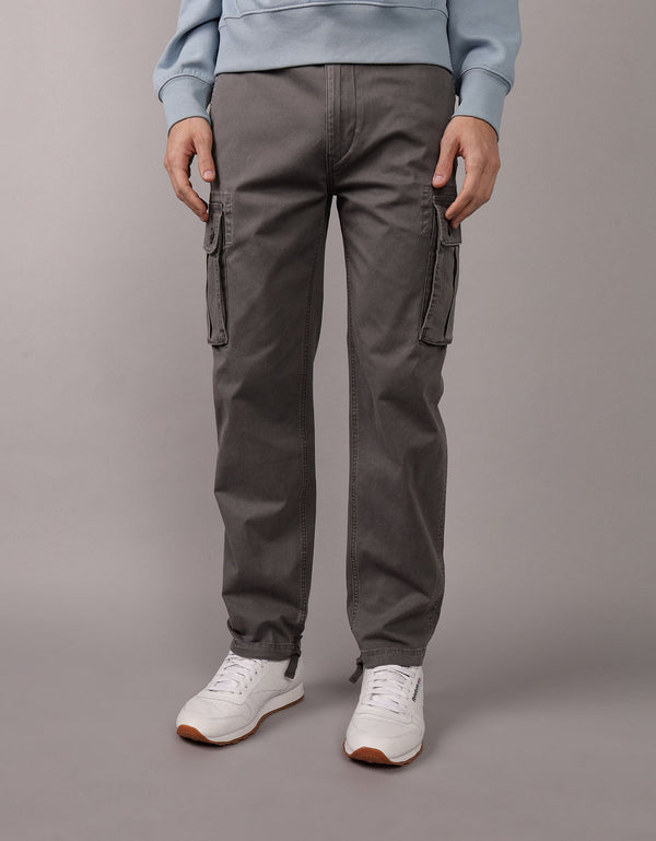 Pantalón Cargo Lived-In Ae - Gris