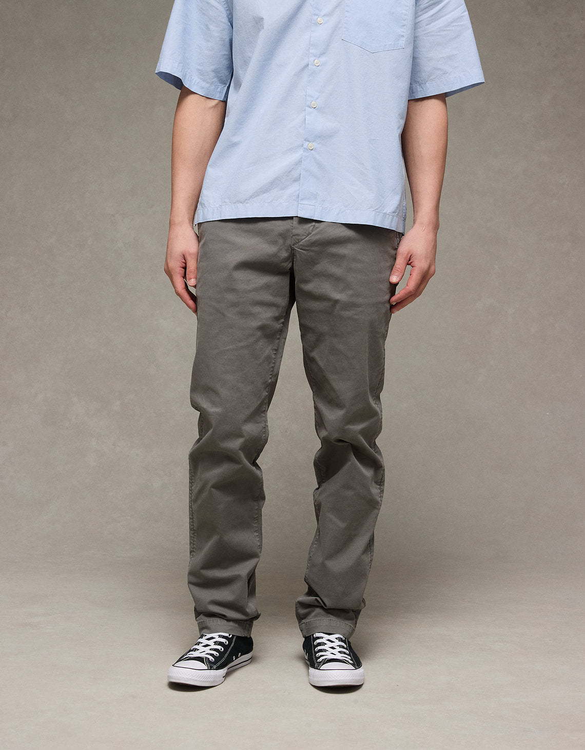 Pantalón Caqui Recto Original Ae Flex Usado - Generico 0125_4711_050_of