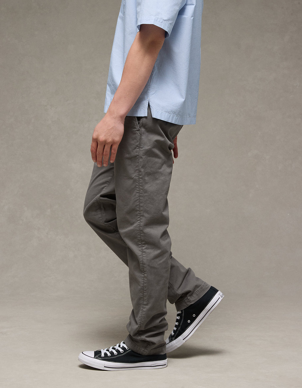 Pantalón Caqui Recto Original Ae Flex Usado - Generico 0125_4711_050_os