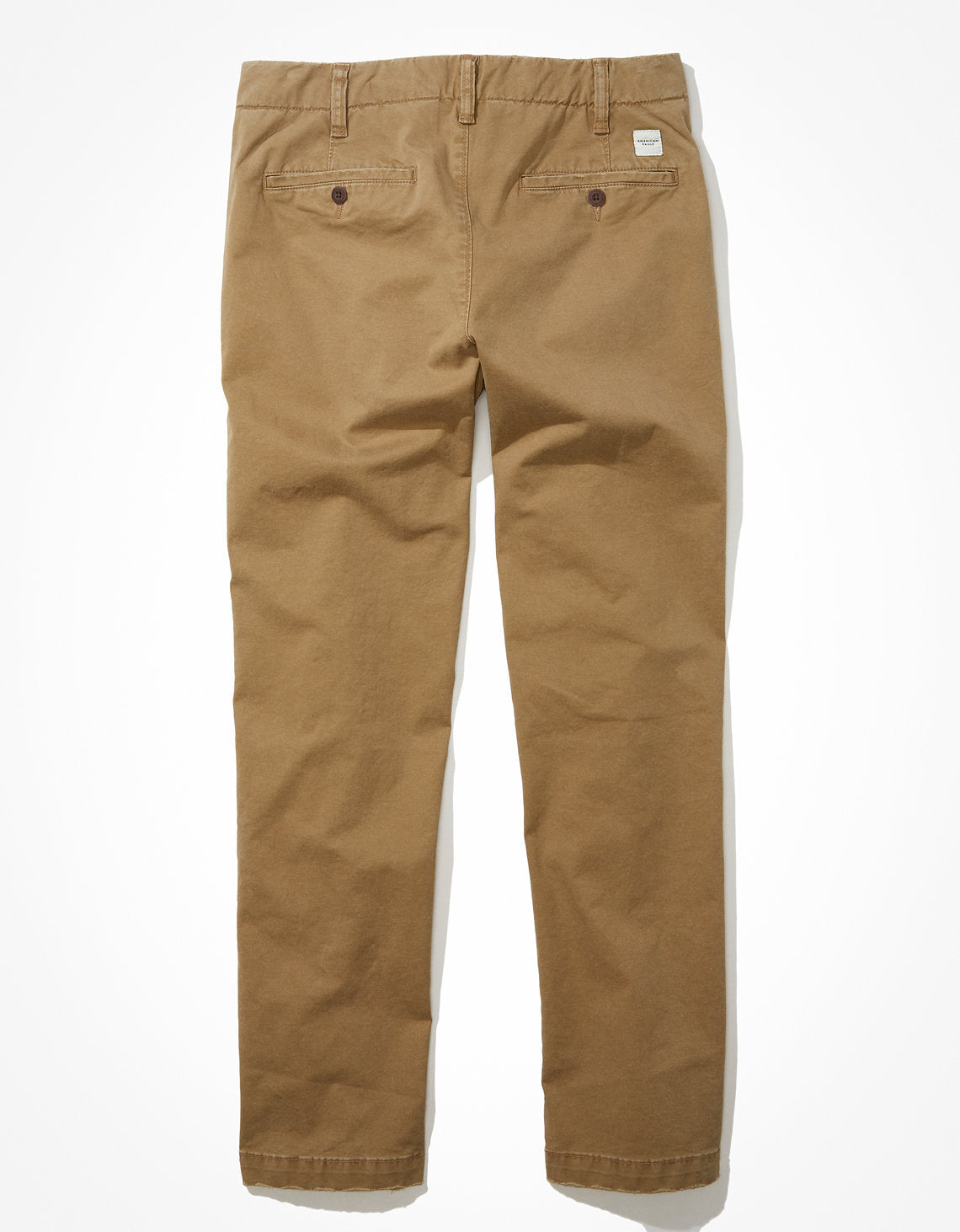 Pantalón Caqui Recto Original Ae Flex Usado - Caqui 0125_4711_238_b