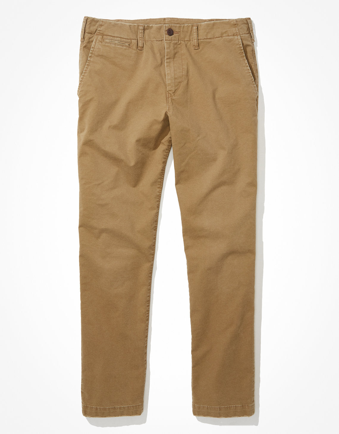Pantalón Caqui Recto Original Ae Flex Usado - Caqui 0125_4711_238_f