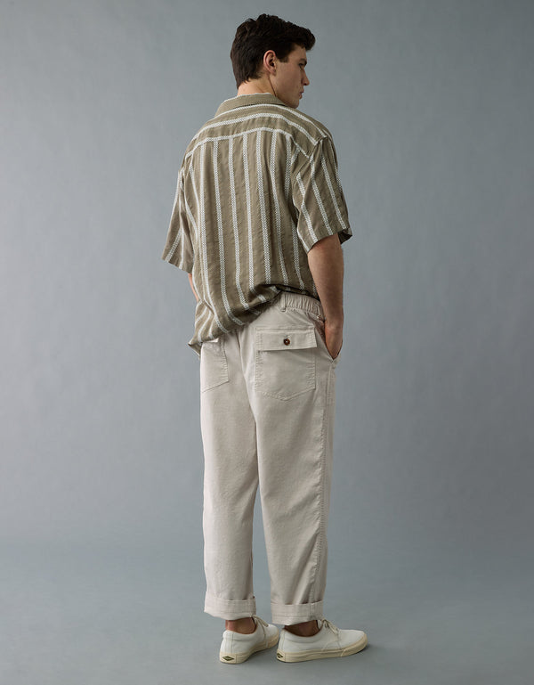 Pantalón Cargo Flex con cintura Elástica para Hombre - Generico