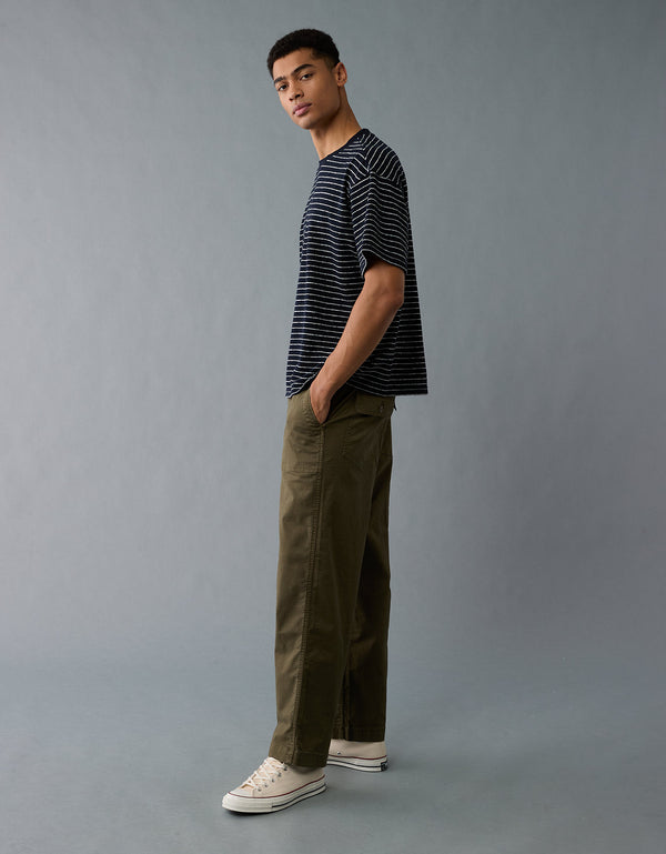 Pantalón Cargo Flex con cintura Elástica para Hombre - Generico