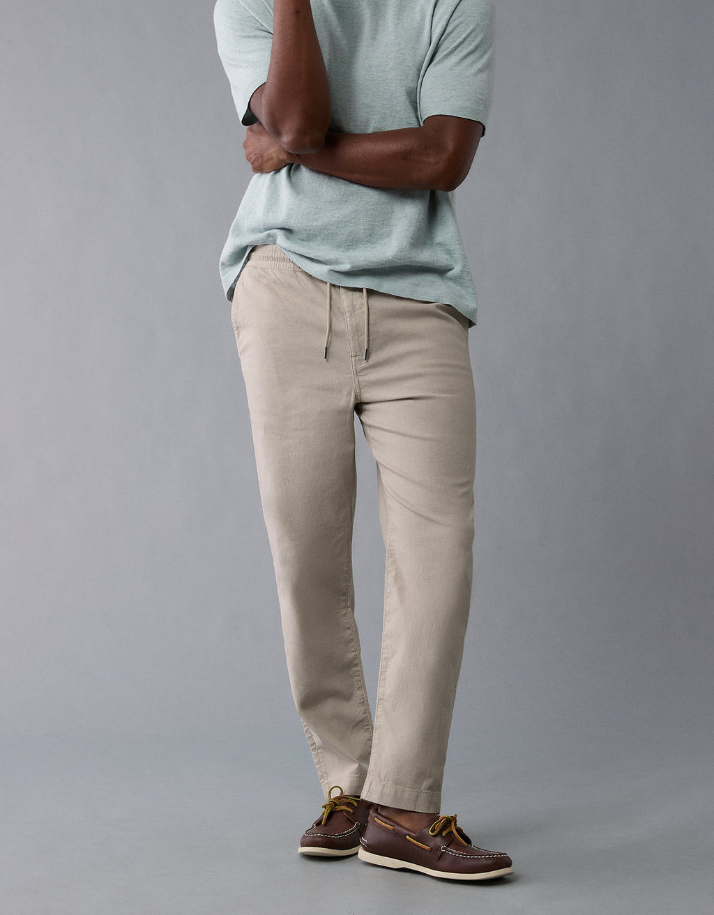 Pantalón ajustado de hombre AE - Caqui 0127_5062_204_os