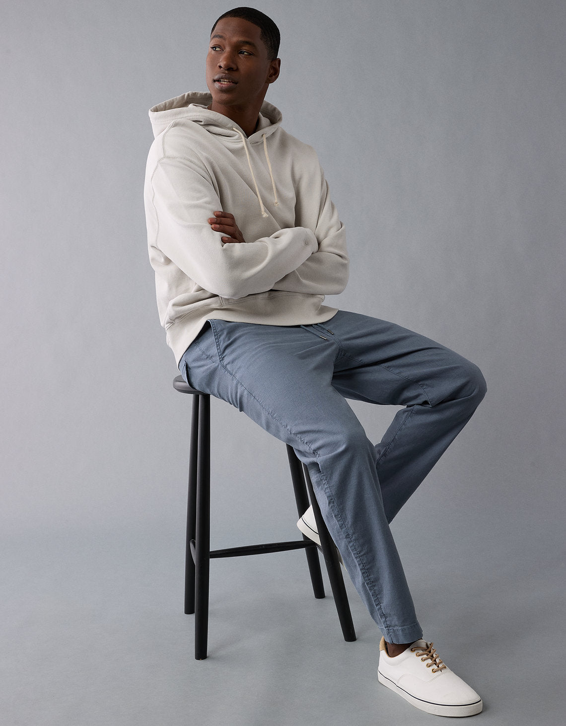 Pantalón ajustado de hombre AE - Azul 0127_5062_453_d2