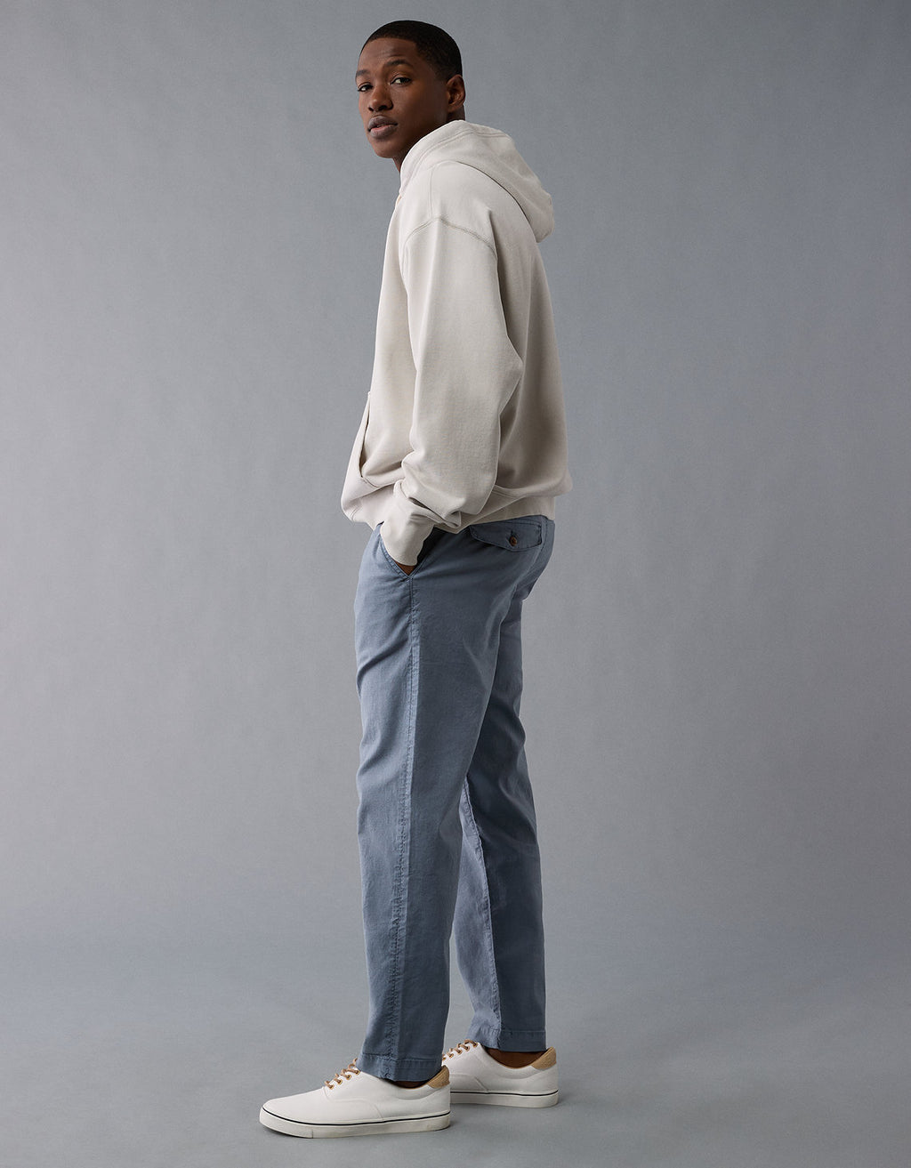Pantalón ajustado de hombre AE - Azul 0127_5062_453_os
