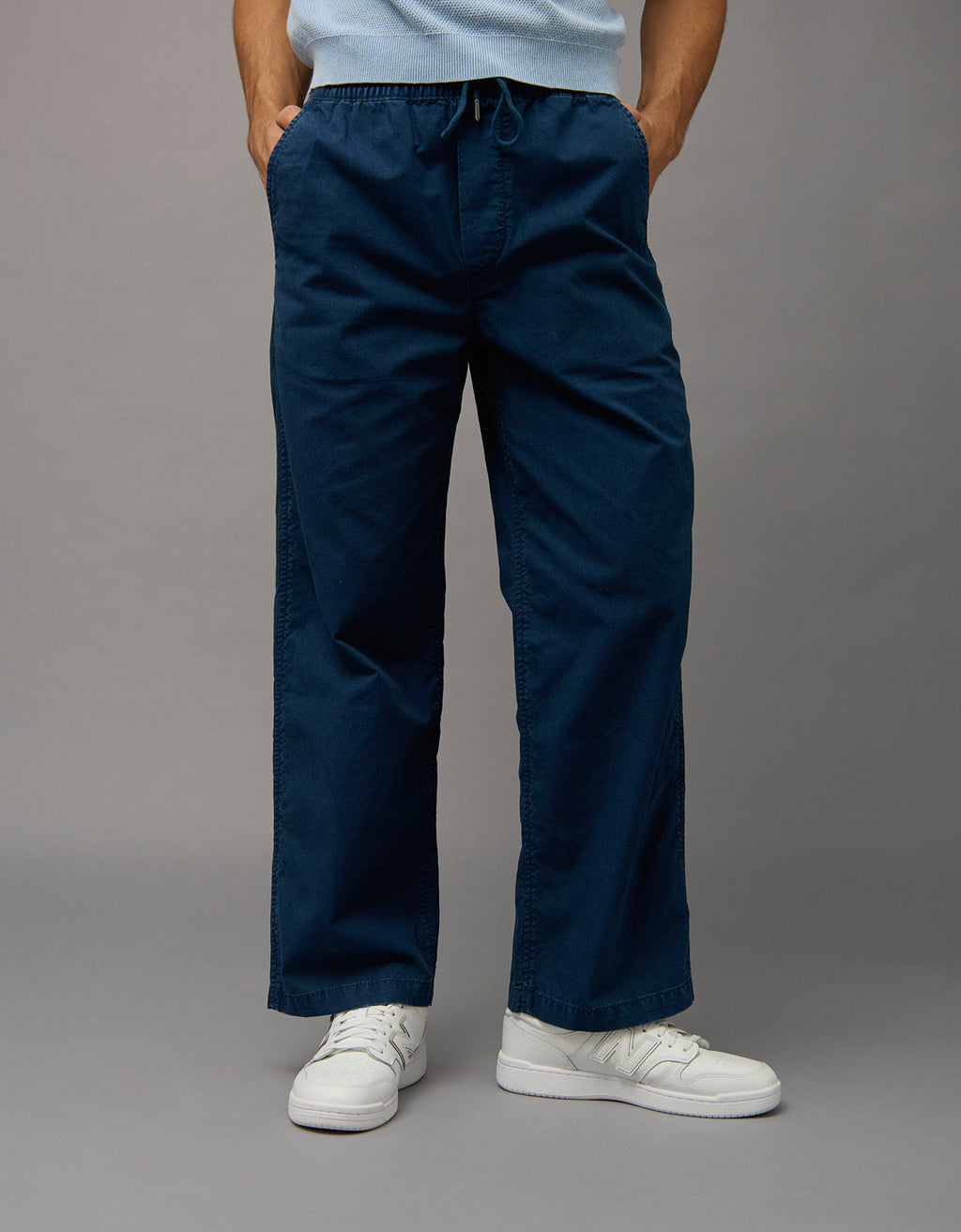 Pantalón Trekker Baggy Ae - Azul 0127_5383_410_of