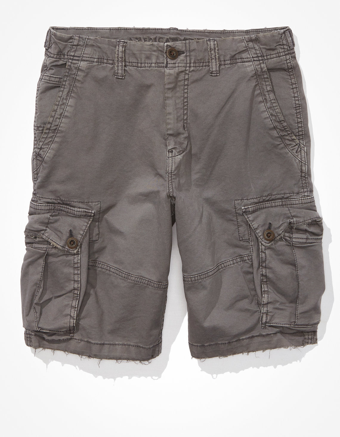 Short AE Flex 25 cm. Lived-in tipo Cargo - Gris 0131_7279_024_f