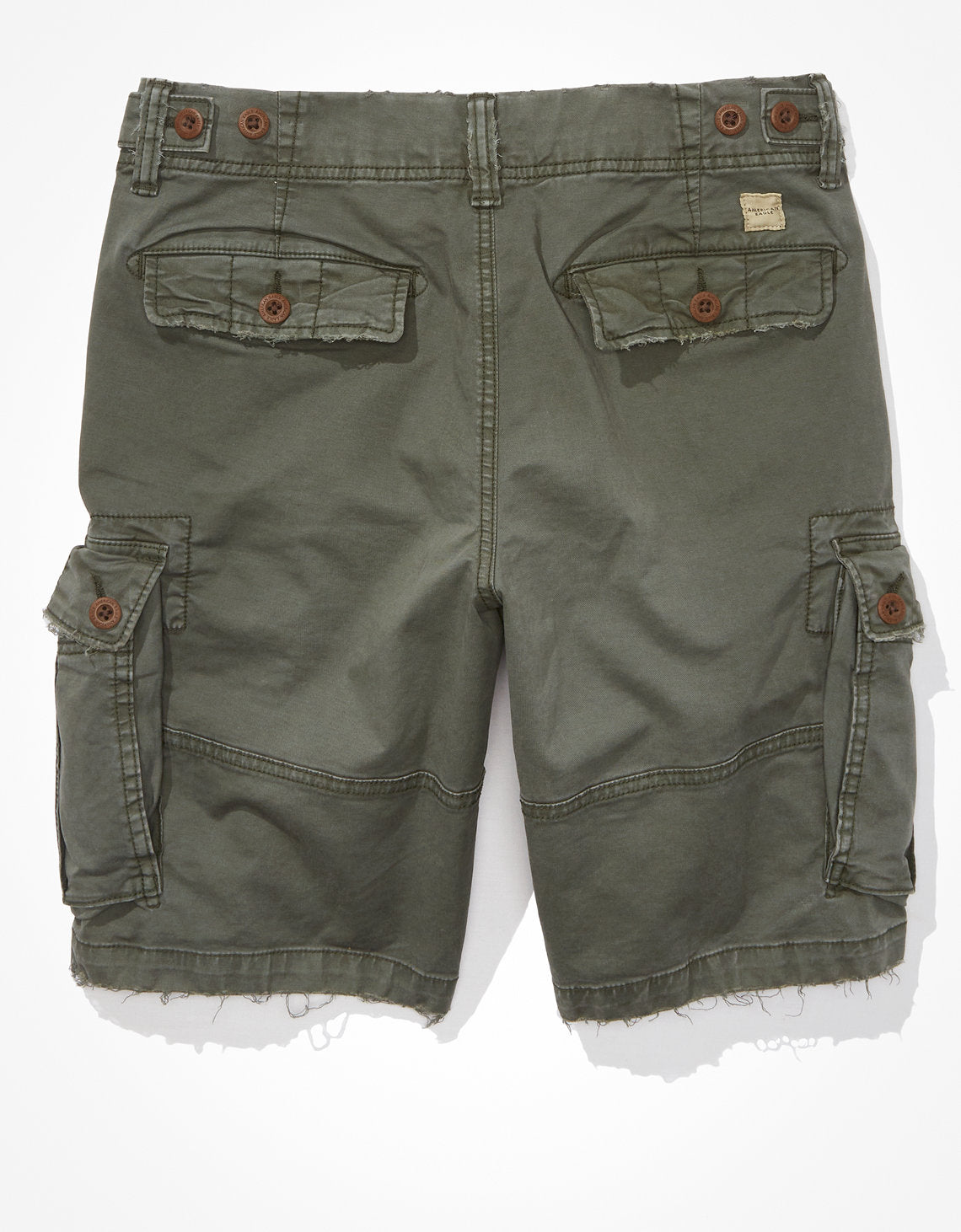 Short AE Flex 25 cm. Lived-in tipo Cargo - Verde 0131_7279_300_b