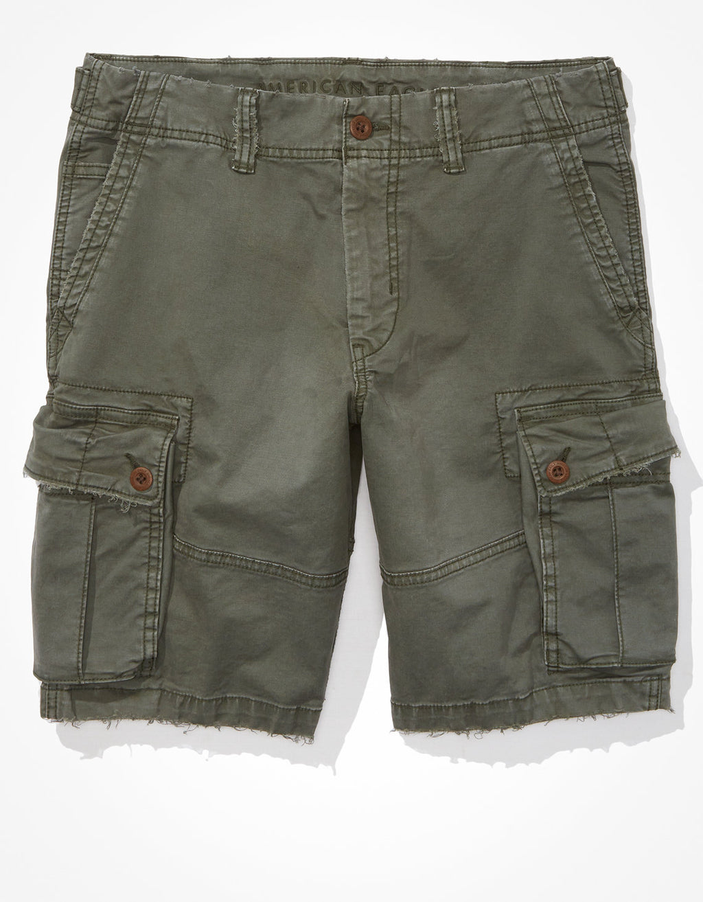 Short AE Flex 25 cm. Lived-in tipo Cargo - Verde 0131_7279_300_f