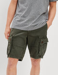 Short AE Flex 25 cm. Lived-in tipo Cargo - Verde 0131_7279_300_of