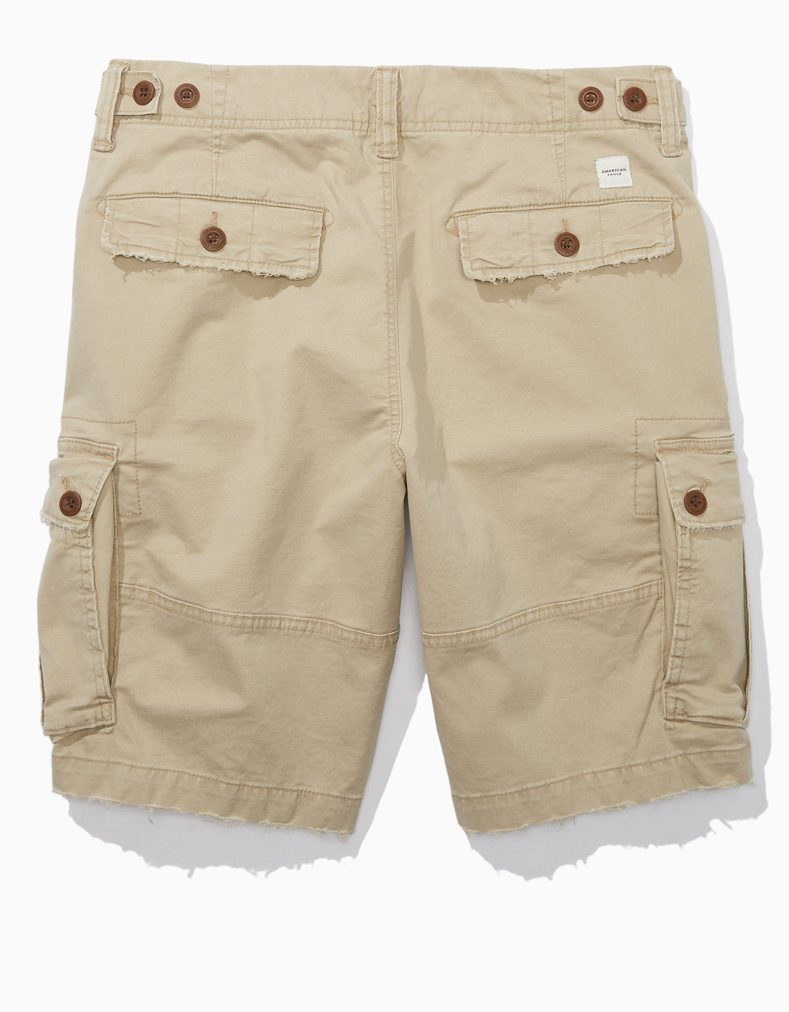 Ae Flex 10 Short Cargo Desgastado - Caqui 0131_7337_212_b