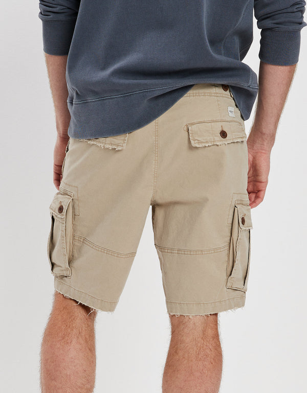 Ae Flex 10 Short Cargo Desgastado - Caqui