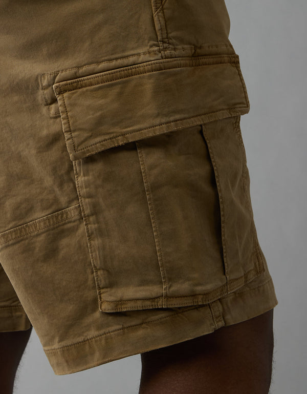 Short Cargo Flex Vivido Ae 10 - Caqui