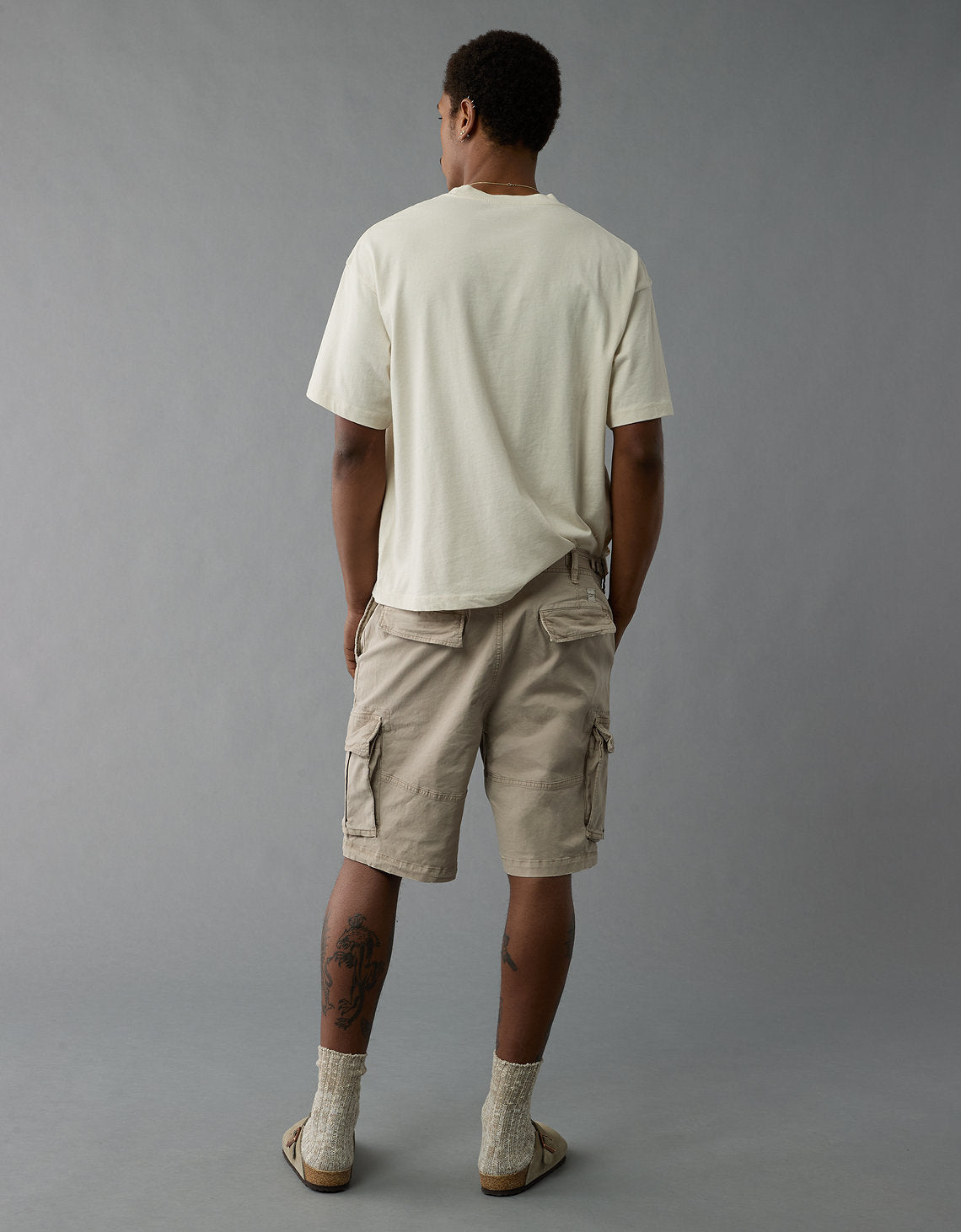 Short Cargo Flex Vivido Ae 10 - Beige 0131_7819_256_ob