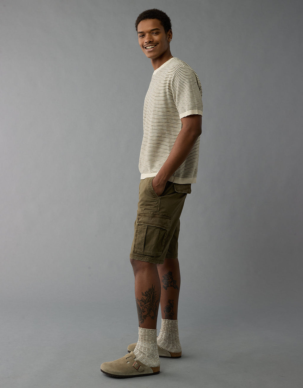 Short Cargo Flex Vivido Ae 10 - Generico 0131_7819_309_os
