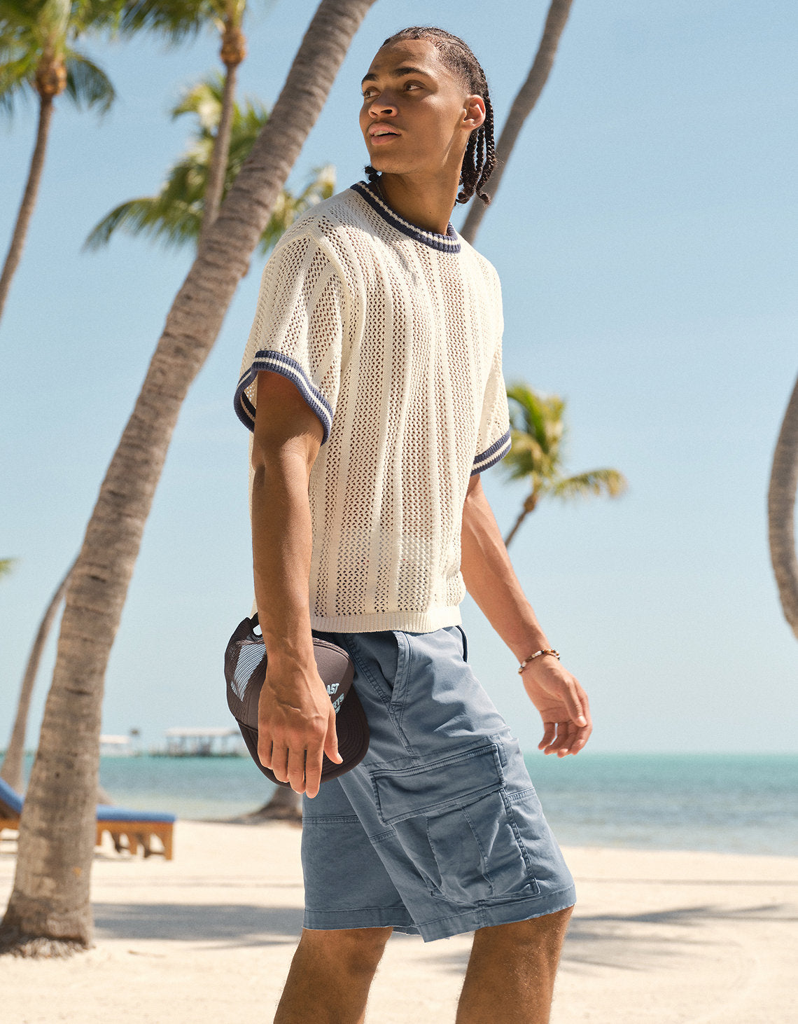 Short Cargo Flex Vivido Ae 10 - Azul 0131_8181_470_l1