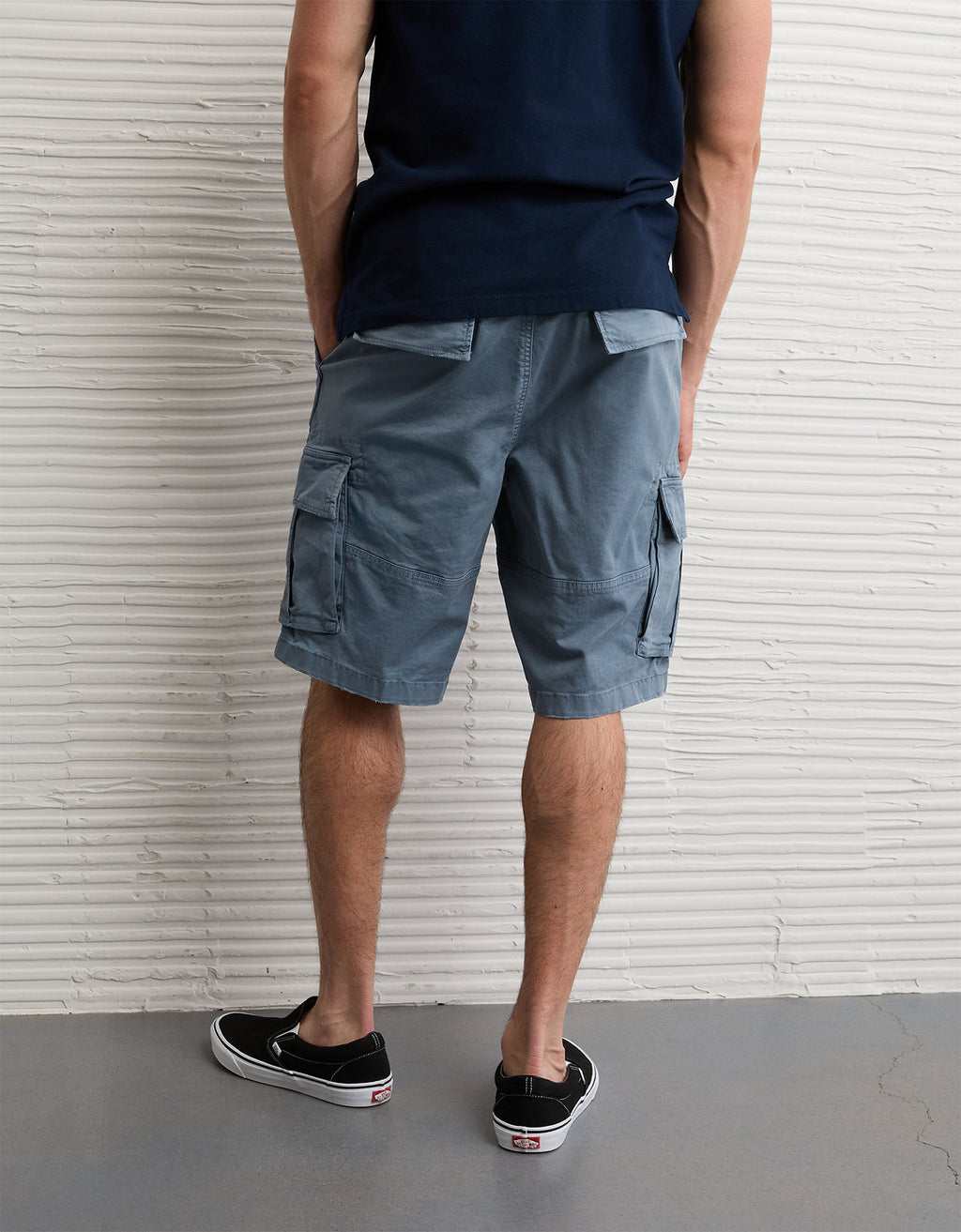 Short Cargo Flex Vivido Ae 10 - Azul 0131_8181_470_ob