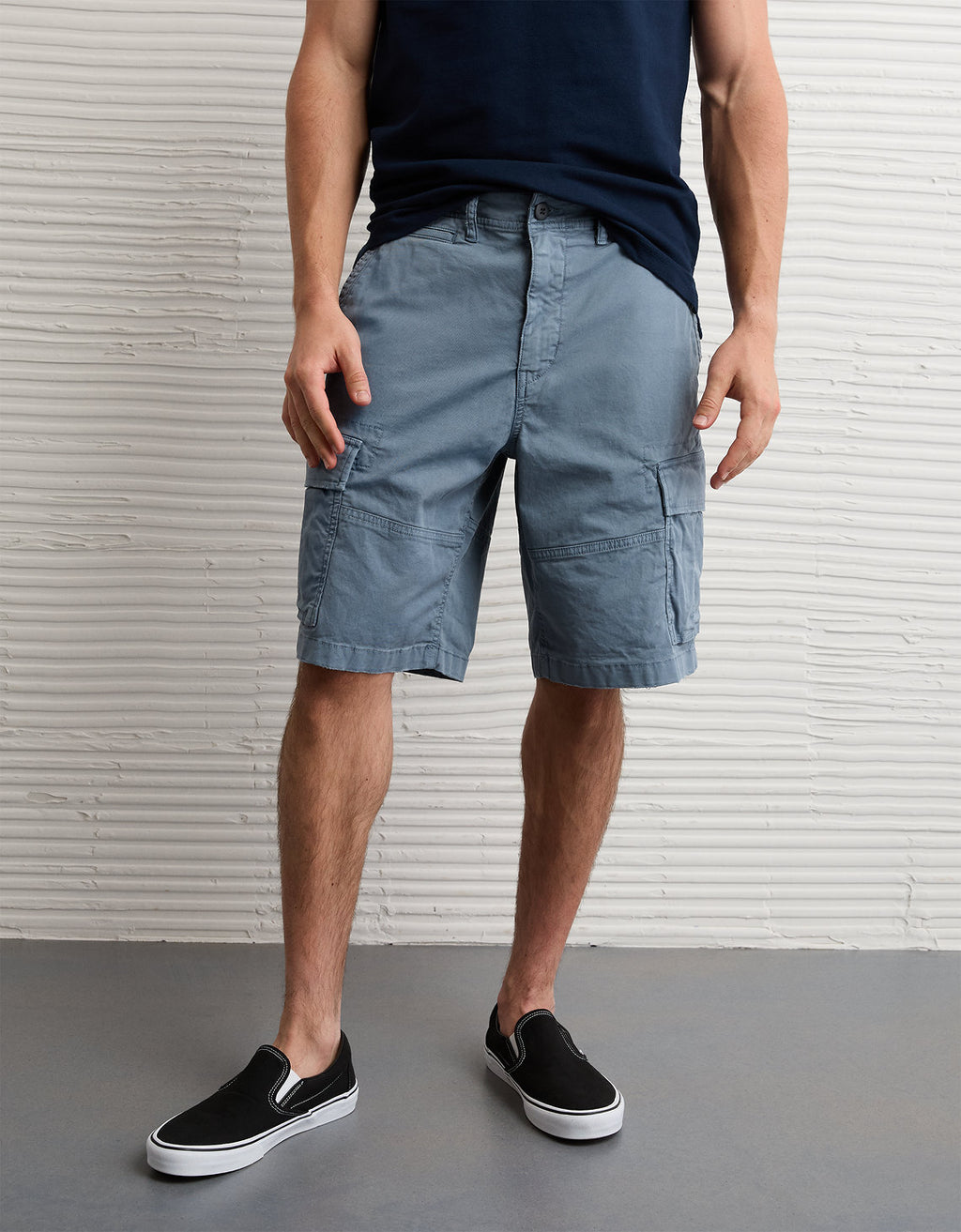 Short Cargo Flex Vivido Ae 10 - Azul 0131_8181_470_of