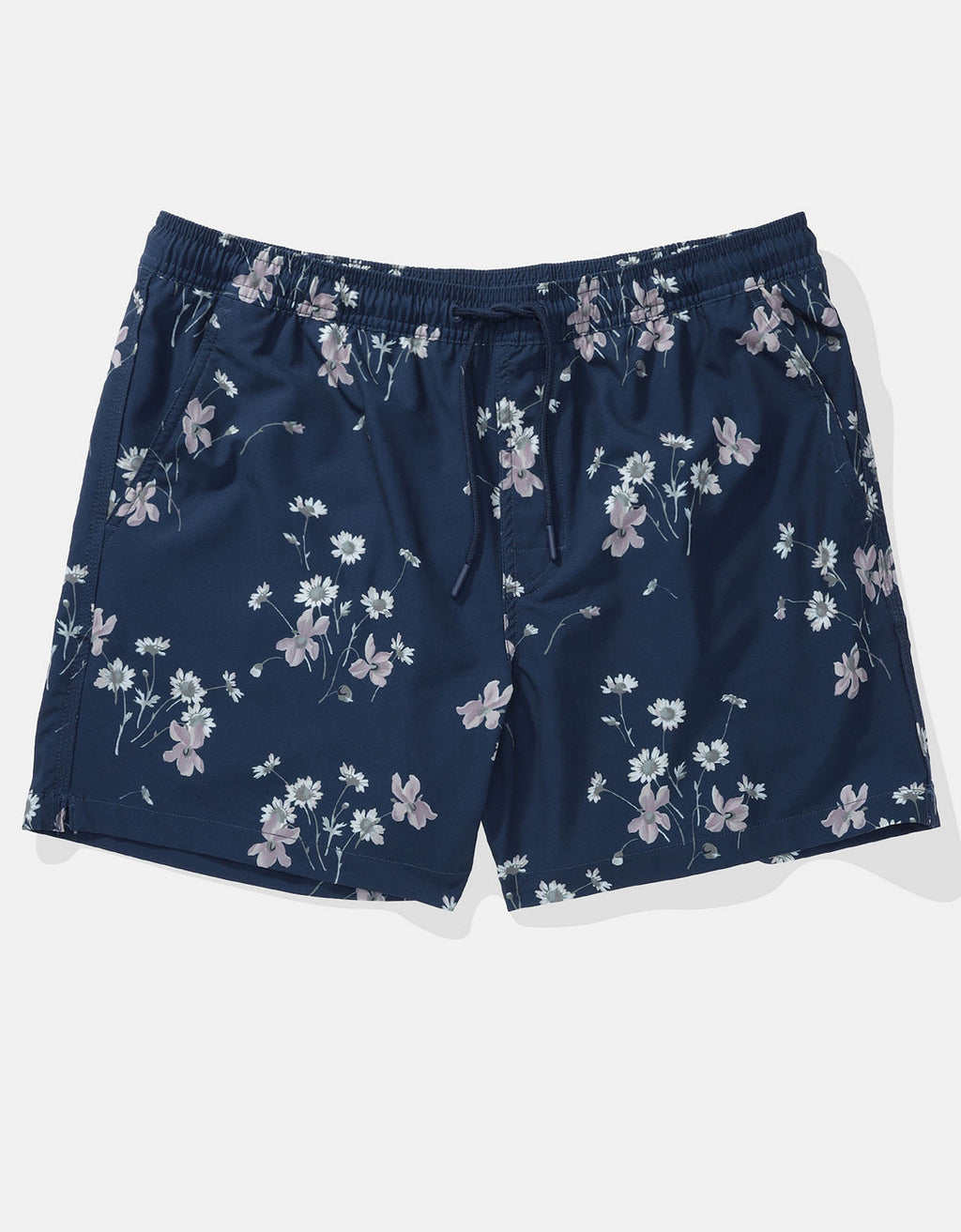 Pantaloneta de baño con estampado de hombre AE - Negro 0133_7888_001_f