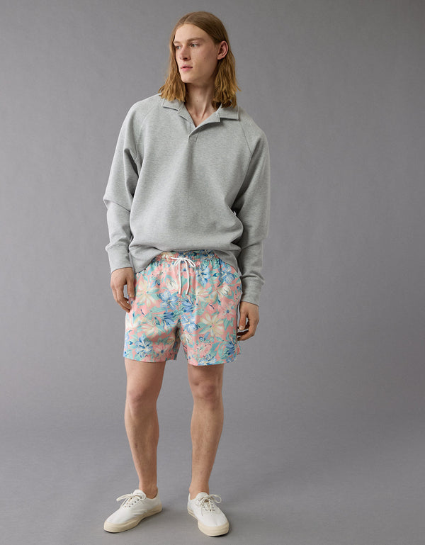 Pantaloneta de baño con estampado de hombre AE - Generico