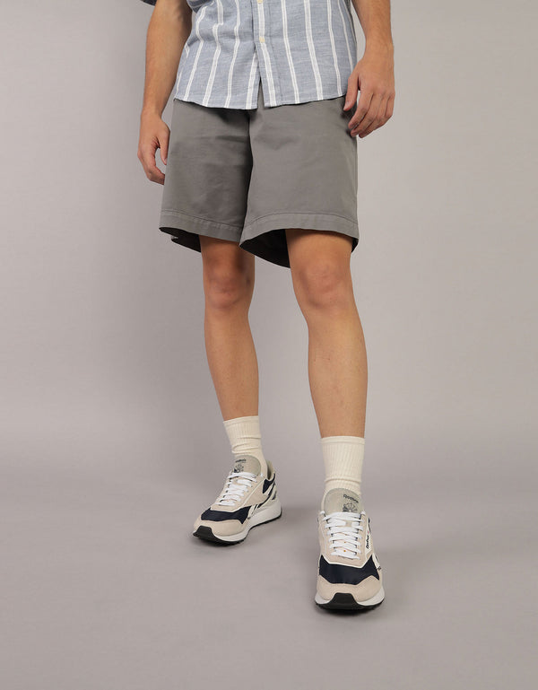 Bermuda Flex en Dril de 9 para Hombre - Gris