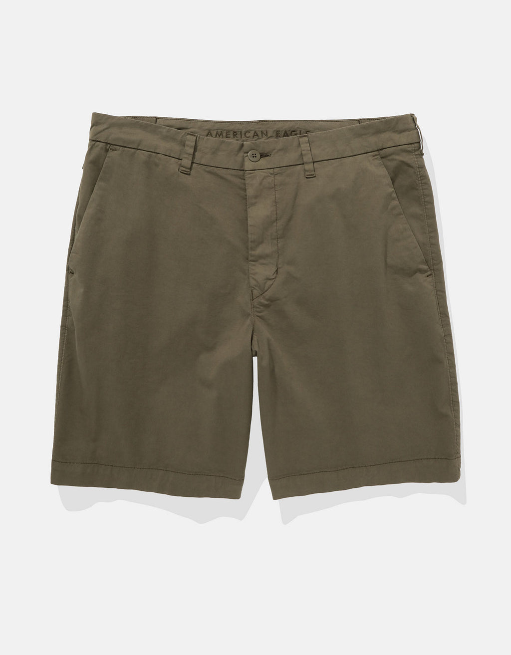 Bermuda Flex en Dril de 9 para Hombre - Verde 0135_7880_329_f