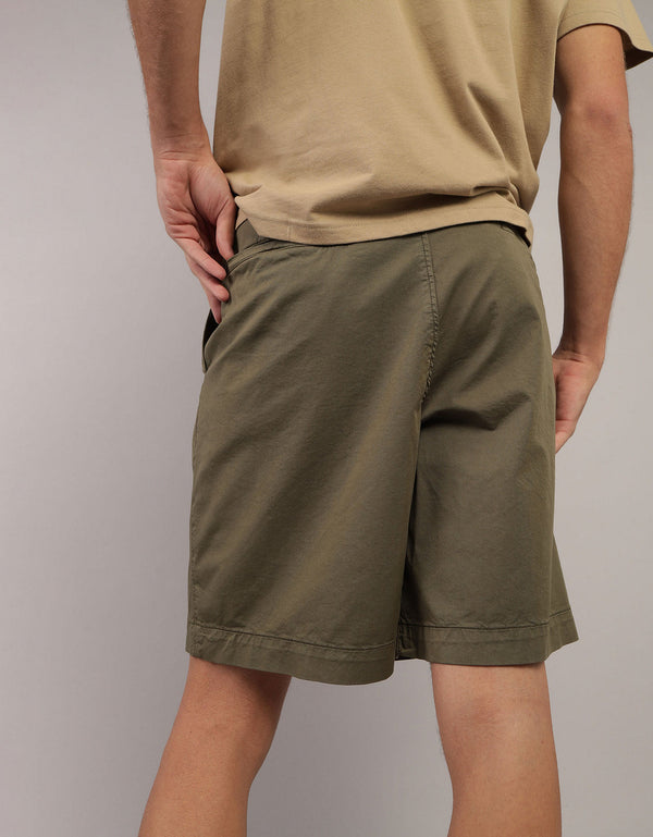 Bermuda Flex en Dril de 9 para Hombre - Verde