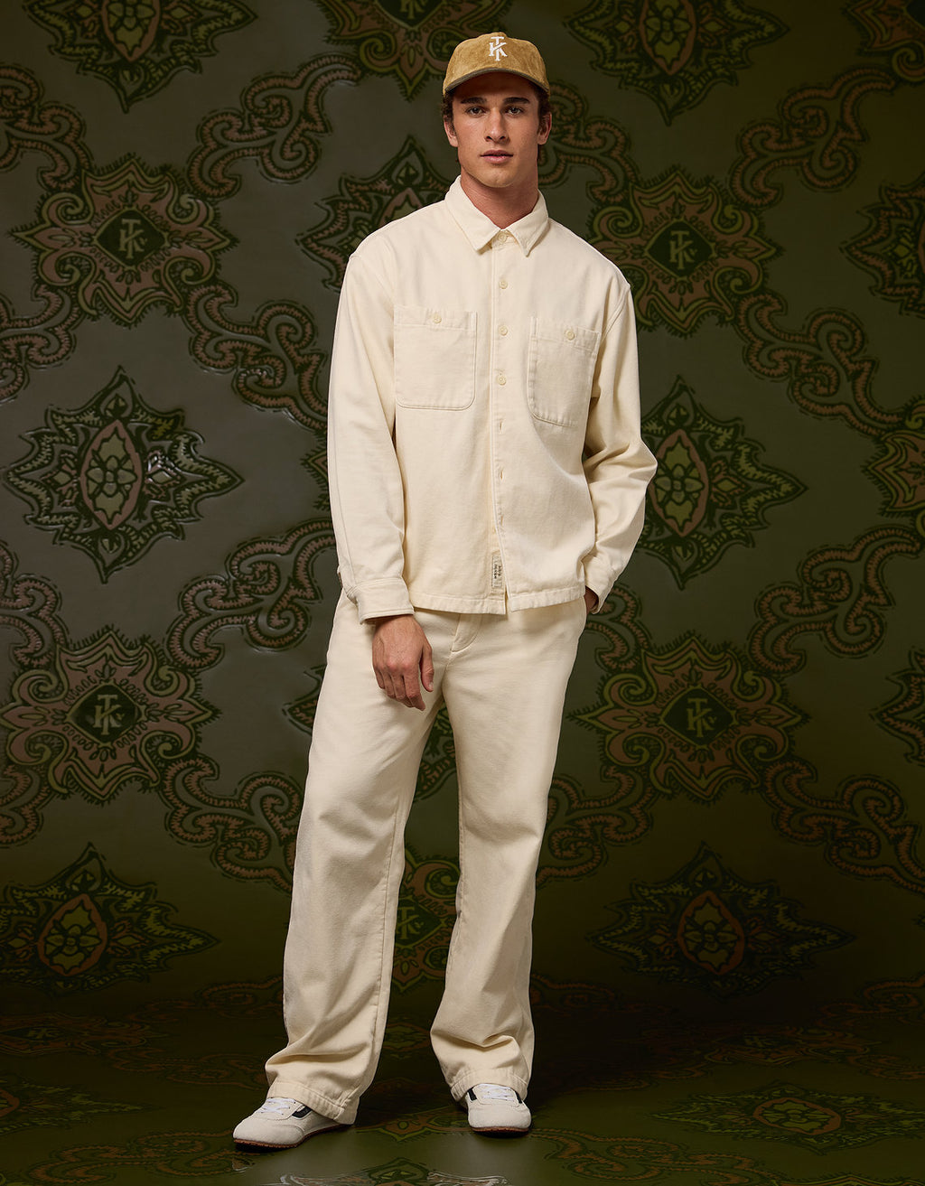 Ae x Tru Kolors Camisa de Twill Manga Larga - Generico 0151_3000_106_os
