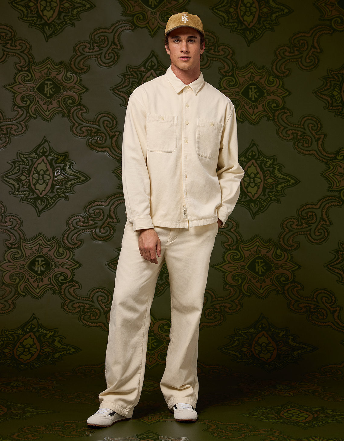 Ae x Tru Kolors Camisa de Twill Manga Larga - Generico 0151_3000_106_os