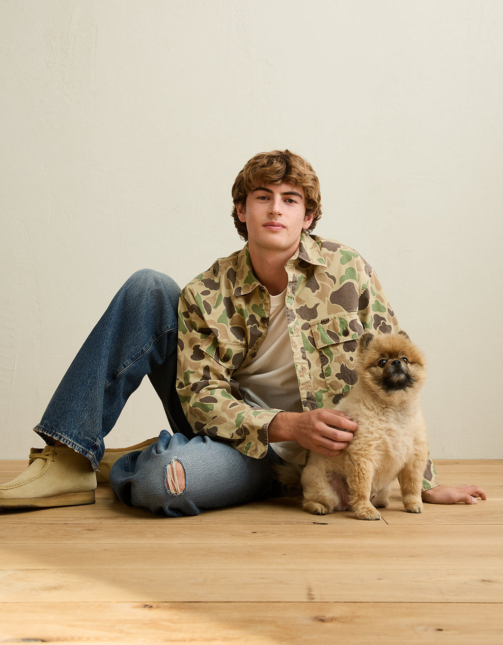 Sobrecamisa tipo Boxy Ae - Verde 0151_3132_329_d3