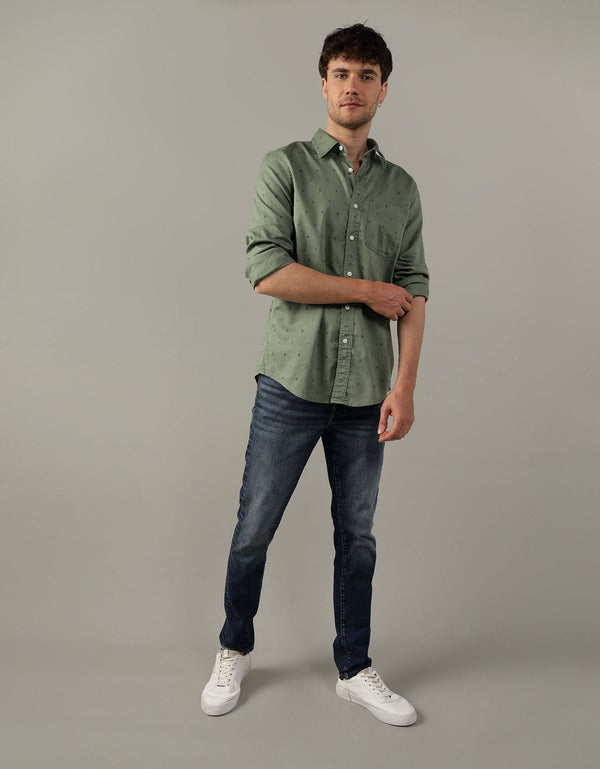 Camisa AE Slim fit con botones - Generico