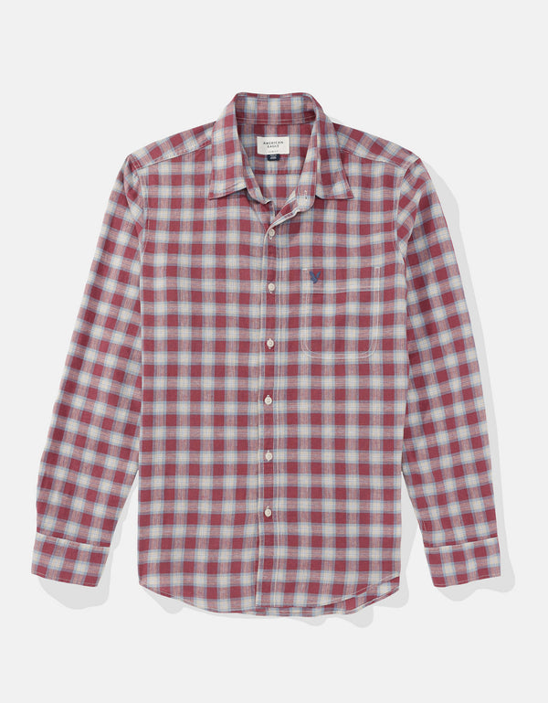 Camisa AE Slim fit Everyday - Rojo