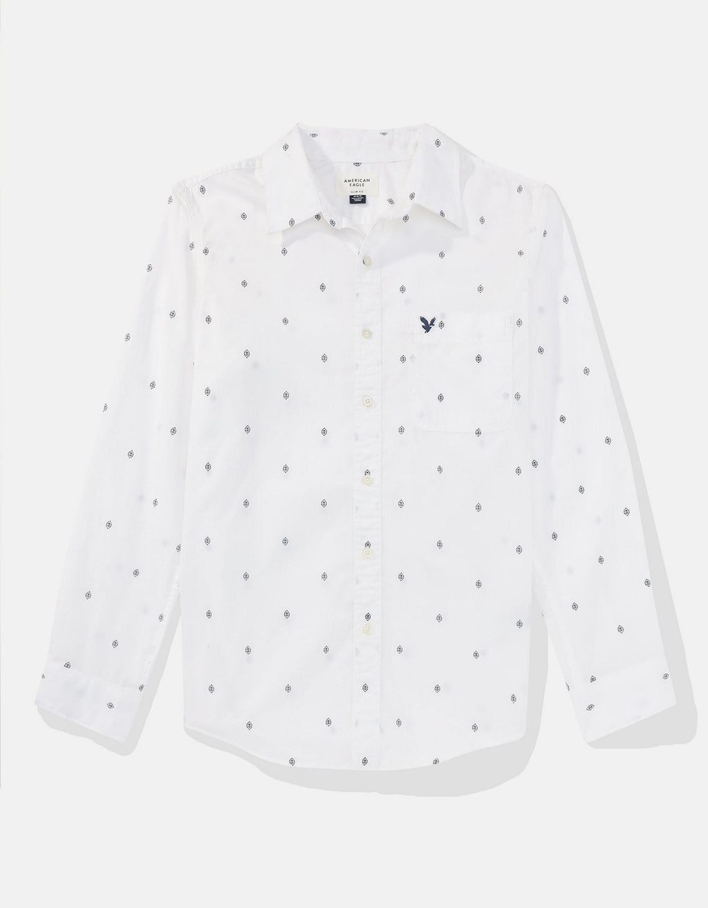 Camisa AE Slim fit Everyday - Blanco 0153_2580_101_f