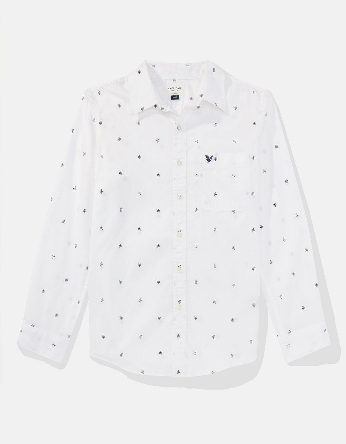 Camisa AE Slim fit Everyday - Blanco 0153_2580_101_f