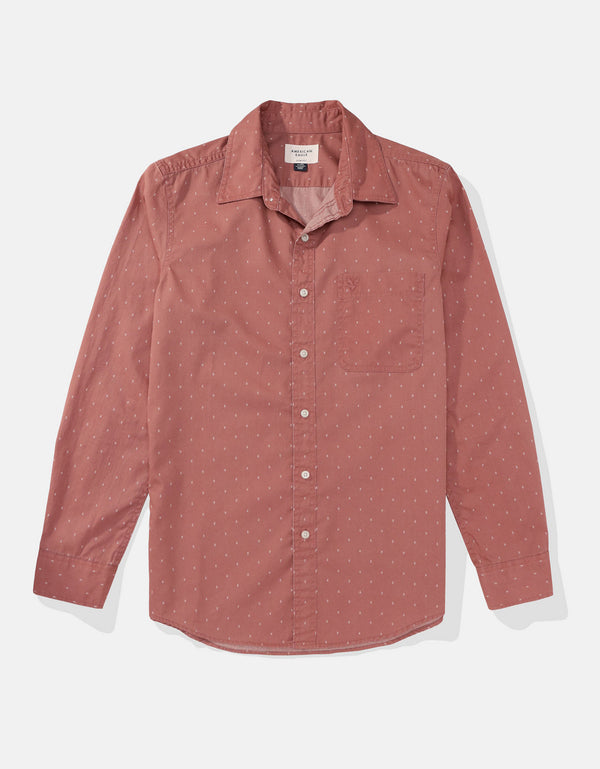 Camisa AE Slim fit Everyday - Rojo