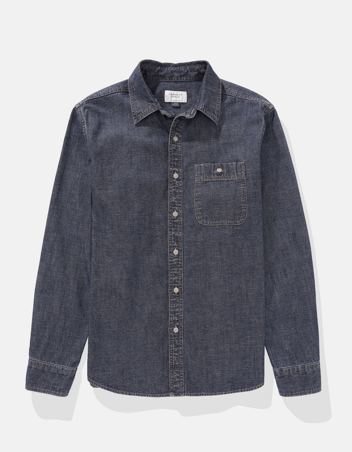 Camisa en Denim Manga Larga de Hombre - Generico 0153_2608_896_f