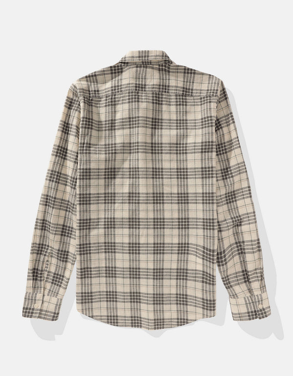 Camisa de Cuadros Manga Larga Hombre AE - Generico