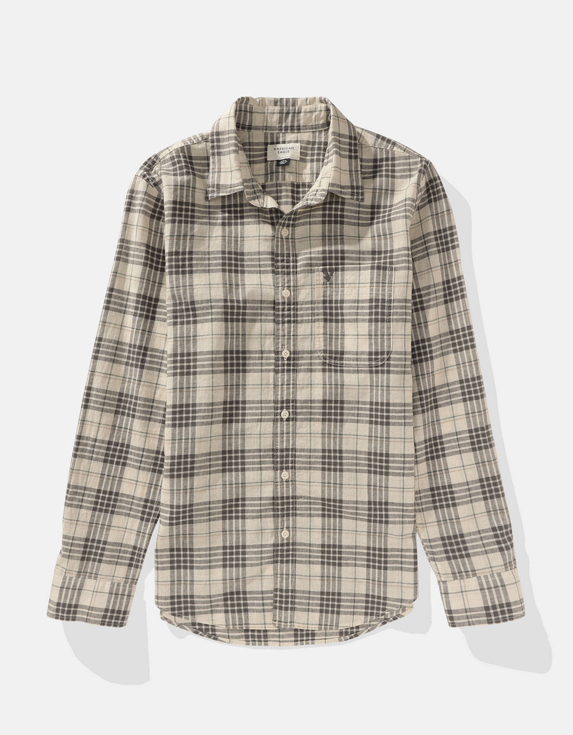 Camisa de Cuadros Manga Larga Hombre AE - Generico 0153_2641_207_f